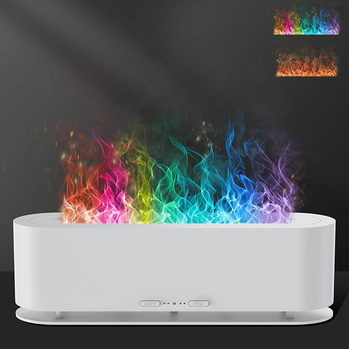 Upgraded Flame Fire Diffuser Humidifier
